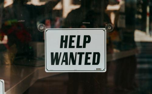 Help Wanted sign - Credit: Nathan Dumlao / Unsplash