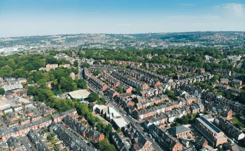 Aerial view of Sheffield - Photo: Ben Elliott / Unsplash