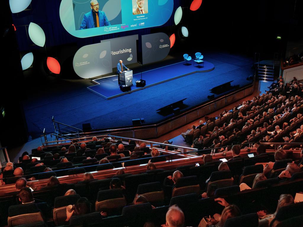 Steve Rollett addressing CST Annual Conference 2025